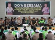 Polres Aceh Tamiang Gelar Dzikir dan Doa Bersama Untuk Almarhum Affan Kurniawan dan Keamanan Negara