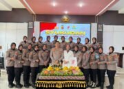 Polres Pidie Gelar Syukuran Hari Jadi Polwan ke-77