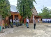 Kasi Humas Polres Pidie Jadi Pembina Upacara di SMAN 1 Padang Tiji