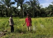 Menjalin Kemitraan dan Silaturahmi Bersama Masyarakat personel Polsek Rantau Sambang Warga