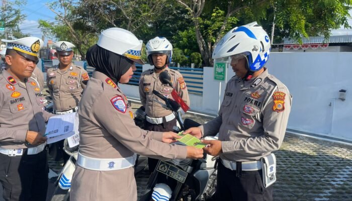 Satlantas Polres Pidie Jaya Siap Wujudkan Pengamanan Lalu Lintas yang Prima pada MTQ XXXII Tahun 2025