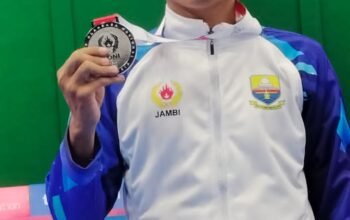 Taekwondoin Jambi raih perak PON Bela Diri