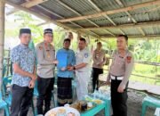 Kapolres Pidie Bersama Jasa Raharja Serahkan Santunan kepada Korban Kecelakaan Lalu Lintas