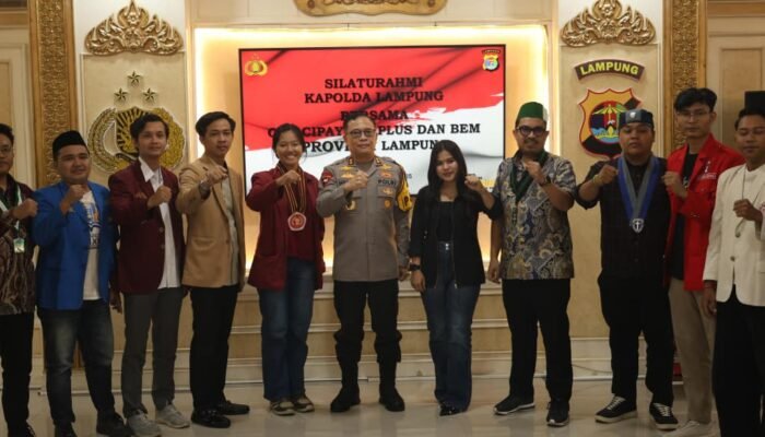 Kapolda Lampung Ajak Mahasiswa dan OKP jadi Agen Perdamaian dan Pengawal Demokrasi