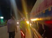 Satlantas Polres Aceh Tamiang Gelar Patroli Blue Light, Ciptakan Rasa Aman dan Nyaman di Tengah Masyarakat