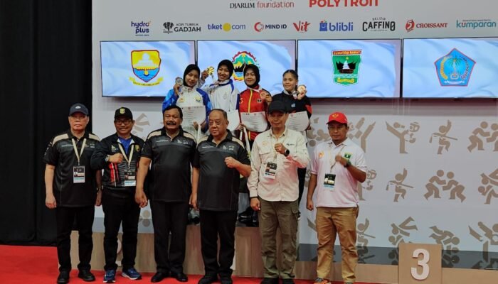 Pesilat Jambi Sumbang Perak PON Bela Diri 2025