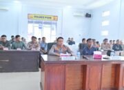 Polres Pidie Ikuti Zoom Mitigasi Pencegahan Keracunan Penerima Manfaat Makanan Bergizi Gratis (MBG)