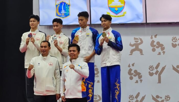 Wushu Jambi raih emas PON Bela Diri 2025