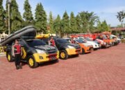 Kapolres Aceh Tamiang Pimpin Apel Gelar Pasukan Kesiapan Tanggap Darurat Bencana Tahun 2025