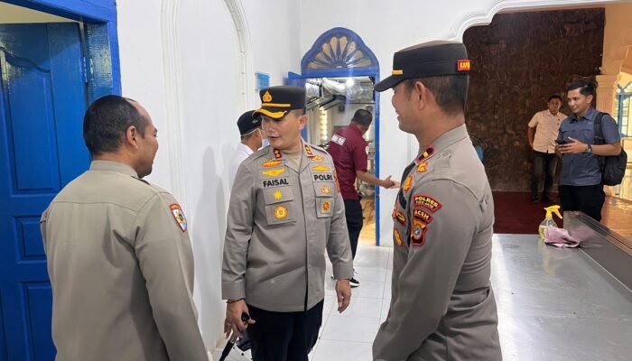 Kapolres Pidie Jaya Cek Dapur SPPG di Bandar Dua, Pastikan MBG Tersalurkan Berkualitas