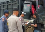 Ramp Check Polres Pidie Jaya untuk Wujudkan Transportasi Aman