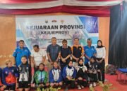 Ketua KONI Jambi, Mat Sanusi Buka Kejurprov Angkat Besi Jambi