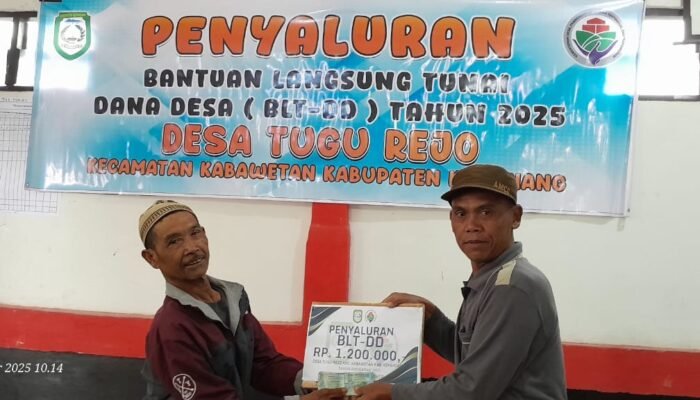 PEMDES TUGU REJO SALURKAN BLT-DD 2025