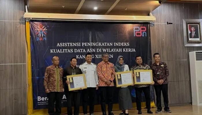 Kualitas Data Kepegawaian Diakui BKN: Aceh Tamiang Raih IKD ASN Tertinggi Peringkat I Se-Kanreg XIII