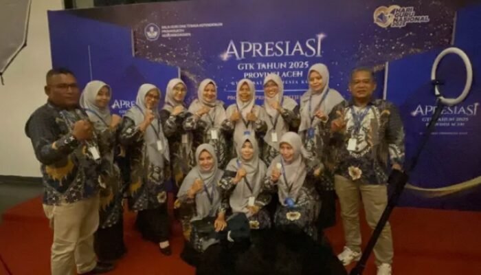 Kontingen Aceh Tamiang Ukir Prestasi Gemilang di Anugerah GTK Aceh 2025