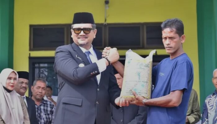 Perkuat Ketahanan Pangan, Aceh Tamiang Terima 25 Ton Bibit Padi dari Kementan