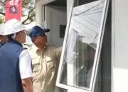 Kapolda Dampingi Presiden Prabowo Tinjau Huntara Korban Bencana di Aceh Tamiang