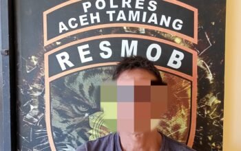 Sat Reskrim Polres Aceh Tamiang Berhasil Mengamankan Empat Pelaku Pencurian di Kantor Inspektorat