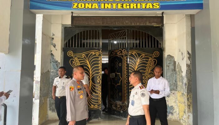 Kapolres Aceh Tamiang cek kesiapan lapas kelas II B Kuala Simpang