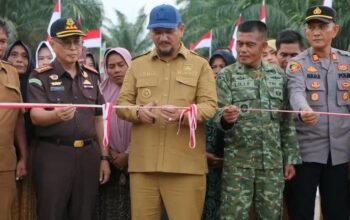 Jembatan Modular Di Tanjung Genteng Aceh Tamiang Diresmikan, Program 200 Titik Jembatan Garuda