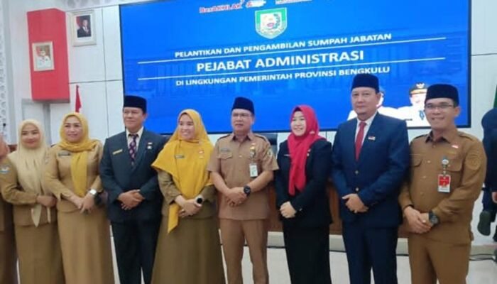 Pejabat di lingkungan dinkes Pemprov Bengkulu