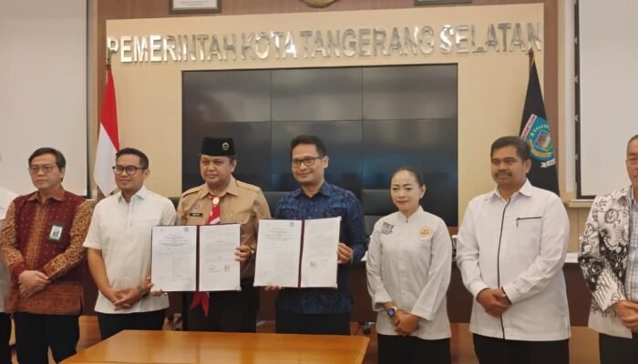 HIMPSI Banten dan Dinas Pendidikan Kota Tangerang Selatan menandatangani Perjanjian Kerja Sama untuk Penguatan Pendidikan Aman, Inklusif, dan Berorientasi Perkembangan Peserta Didik