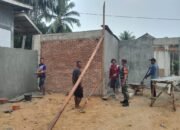 Peran Aktif Babinsa Awasi Pembangunan Gedung Koperasi Merah Putih