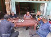 Melalui Komsos, Babinsa Ajak Warga Jaga Ketertiban Dan Kebersihan Lingkungan