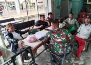 Babinsa Koramil 04/Bendahara Bangun Komunikasi Yang Baik Dengan Wilayah Binaan