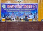 Plt. Sekda Aceh Tamiang Hadiri RDP May Day 2026, Bahas Kesejahteraan Buruh