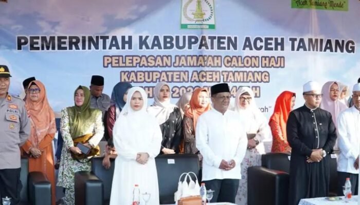 Penuhi Panggilan Suci, Wakil Bupati Aceh Tamiang Lepas Keberangkatan Calon Jamaah Haji 1447 H / 2026 M