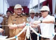 Bupati Aceh Tamiang Resmikan Huntara Karyawan PT. PPP dan PT. Sri Kuala