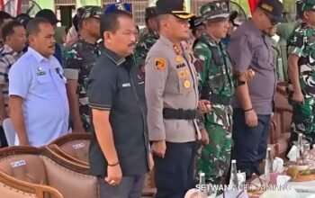 Ketua DPRK Fadlon, SH  Hadiri Penutupan TMMD ke-128