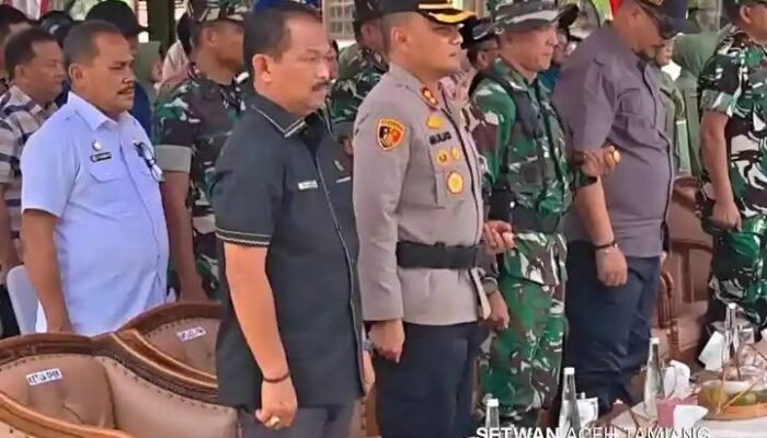 Ketua DPRK Fadlon, SH  Hadiri Penutupan TMMD ke-128