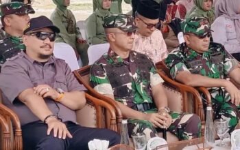 Bupati Aceh Tamiang Irjen Pol. (Purn.) Drs. Armia Fahmi, M.H Hadiri Penutupan TMMD ke-128