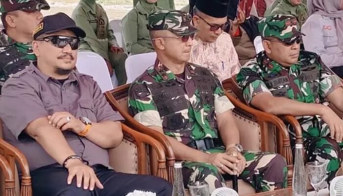 Bupati Aceh Tamiang Irjen Pol. (Purn.) Drs. Armia Fahmi, M.H Hadiri Penutupan TMMD ke-128