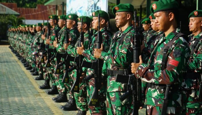 Dandim 0117/Aceh Tamiang Pimpin Upacara Bendera Mingguan