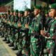 Dandim 0117/Aceh Tamiang Pimpin Upacara Bendera Mingguan