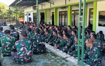 Jam Komandan, Dandim Aceh Tamiang Tegaskan Prajurit Jauhi Narkoba Dan Jaga Kehormatan Satuan