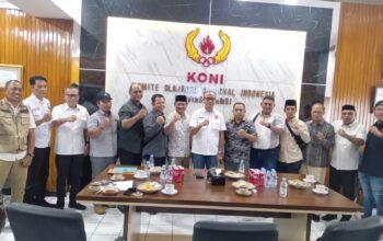 KONI Jambi Terima Kunjungan DPRD dan Dispora Kabupaten Tanjung Jabung Barat