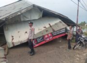 Puting Beliung Terjang Blang Mangat, Polisi Turun Data Kerusakan Rumah dan Kedai
