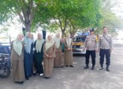 Menjelang Shalat Jumat, Polsek Banda Sakti Patroli Antisipasi Balap Liar di Seputaran Waduk