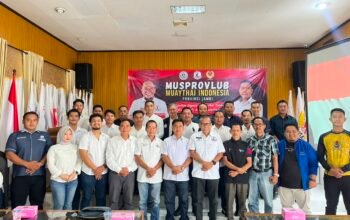 Pemilihan Ketua Pengprov Muaythai Indonesia (MI) Jambi dalam Musyawarah Provinsi Luar Biasa (Musprovlub)