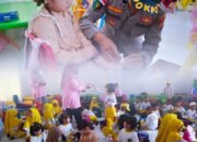 Sidokes polres Aceh Tamiang gelar cek Kesehatan gratis bagi anak pra sekolah dalam rangka hari Bayangkara ke -80