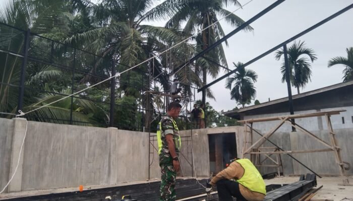 Sinergi Babinsa dan Masyarakat Perkuat Percepatan Pembangunan KDKMP