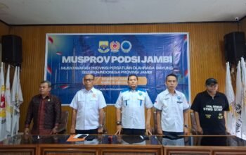 KONI Jambi Pasang Standar Tinggi: Ketum PODSI Baru Wajib Loloskan Lebih Banyak Atlet ke BK PON 2027