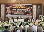 Polres Aceh Tamiang Menggelar Dzikir Akbar dan Doa Bersama  Dalam rangka Hari Bhayangkara Ke 80
