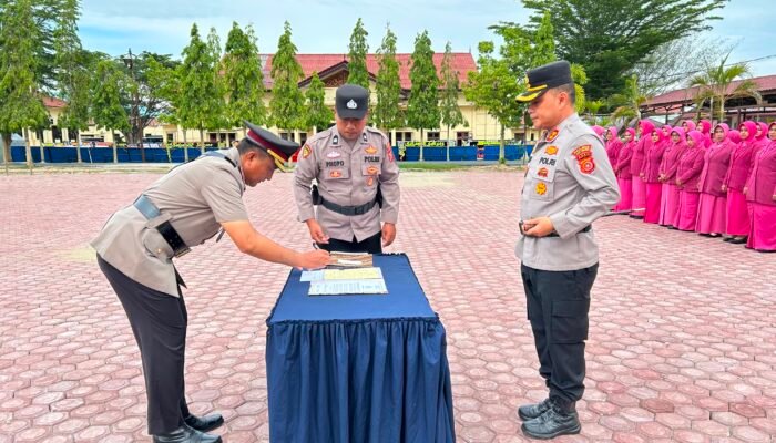 Rotasi untuk Penguatan Kinerja, Kapolres Aceh Tamiang Lantik Pejabat Baru dan Kapolsek Jajaran