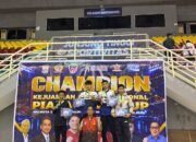 Tim IKASI Pengprov Jambi menutup Kejuaraan Nasional Anggar Piala RDPS (Ratu Dewa Prima Selatan) dengan Raihan Empat Medali Perunggu