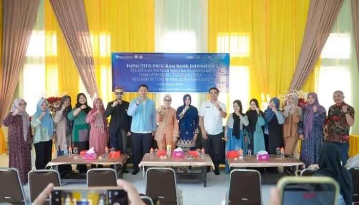 Gandeng Bank Indonesia, Ketua Dekranasda Aceh Tamiang Buka Pelatihan Inovasi Wastra dan Upskilling Fashion Etnik